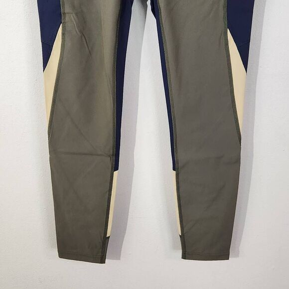 Outdoor Voices Colorblock Athletic Leggings NWT Size XXS Green Leggings - Picture 3 of 7